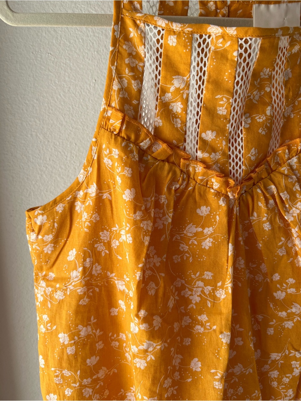 NWT Maeve Martell Yellow Floral Tank